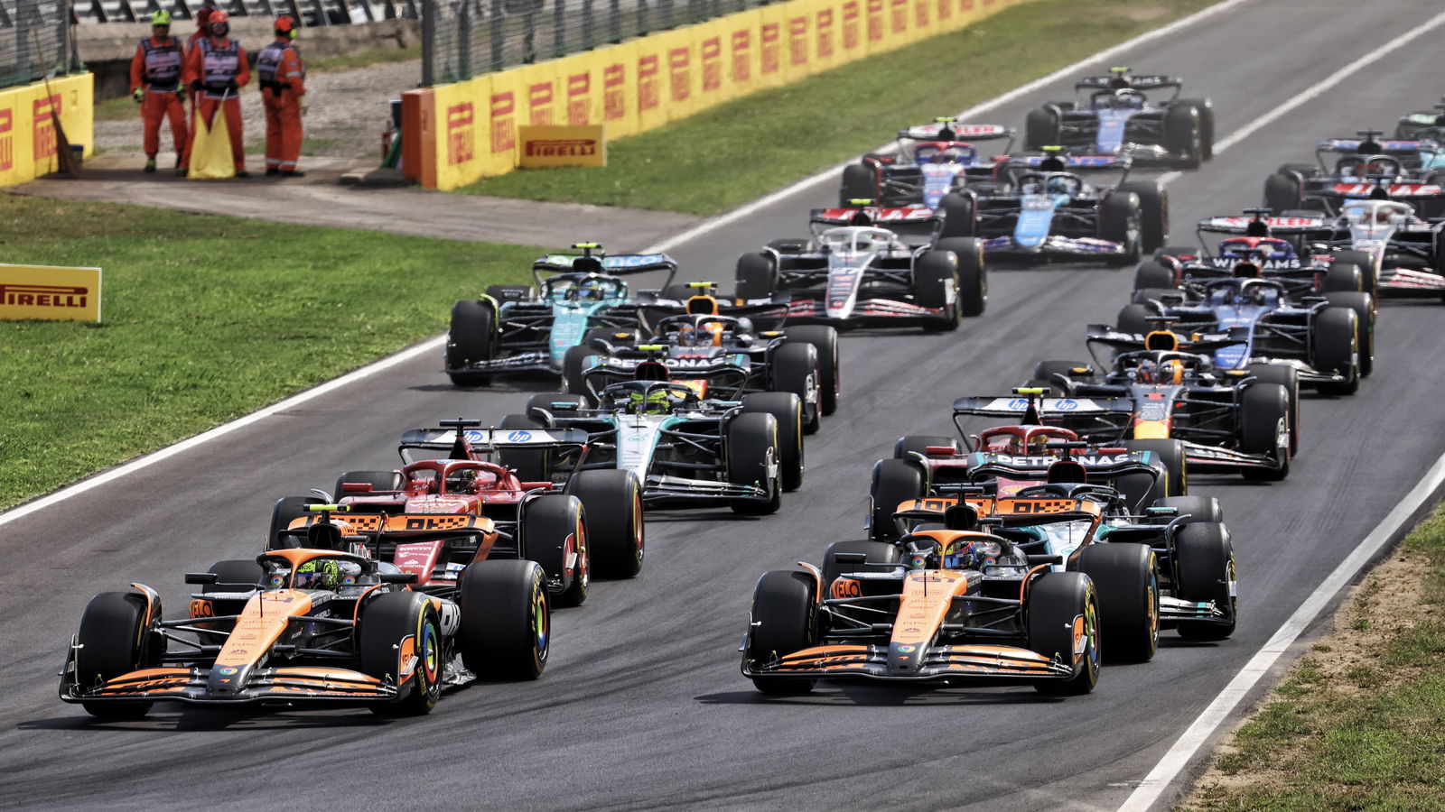 The start of the 2024 Italian Grand Prix | XPB Images